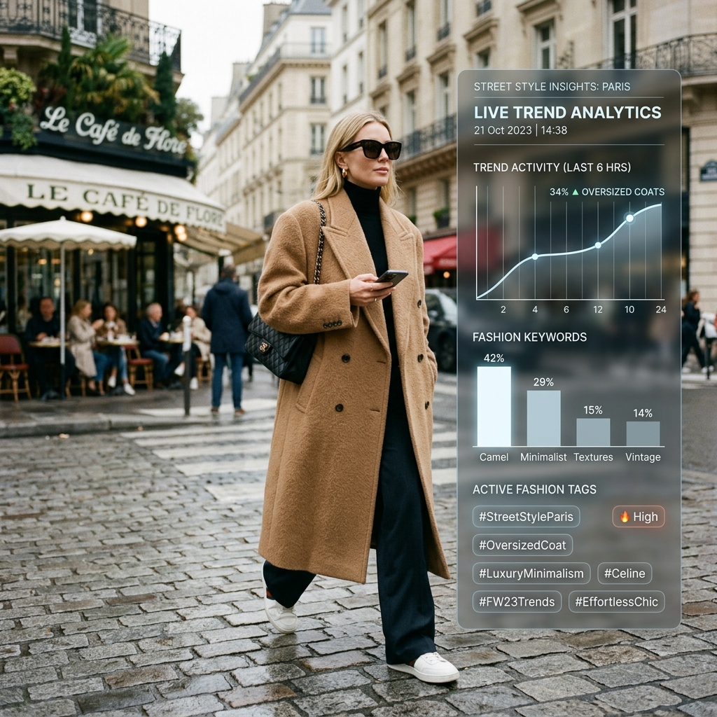Paris Street trend engine dashboard